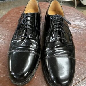 Classic Black Patton Men's Dress Shoes Cole Haan Sz 9.5d